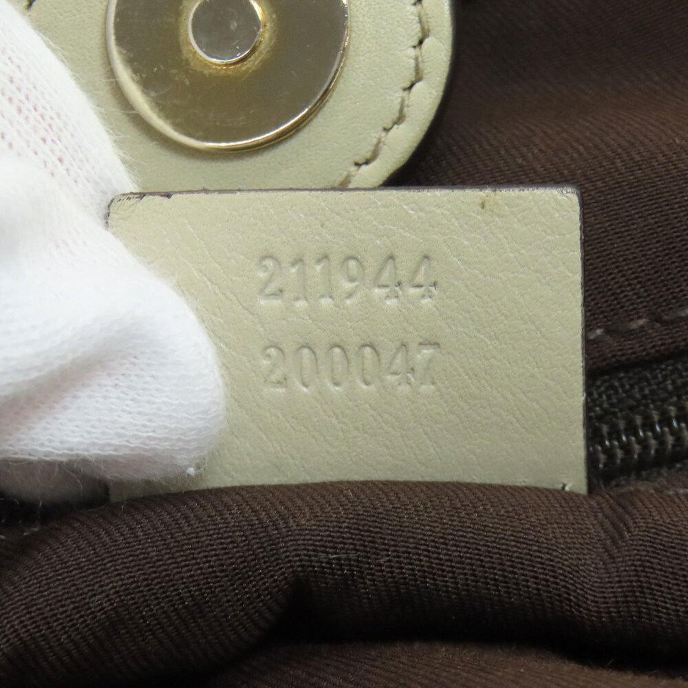 GUCCI Brown Canvas Tote Bag - Picture 7 of 16